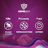 REPELEM Flea Spray for Home 1L – Professional Strength Kills Fleas Larvae Eggs view 4