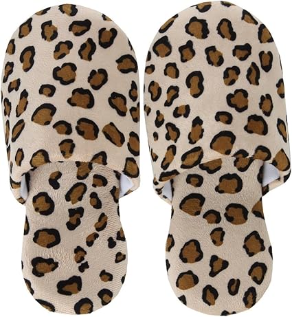 slipper animal print