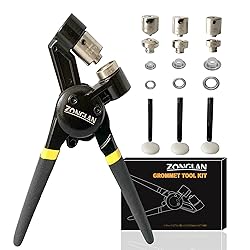 ZONGLAN Grommet Tool Kit, Eyelet Tool Multi-Purpose