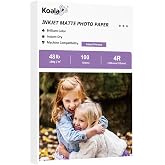 Koala Photo Paper Matte Coated 4X6 Inches 48LB 100 Sheets | Presentation Paper Compatible with Inkjet Printer and Dye Ink