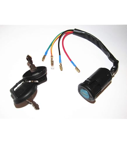 Ignition Key Switch Replacement For Honda TRX200 / FourTrax 200 SX (1986-1987) - Replaces OEM Part #35100