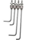 SUXING L Type Contact Points for Dial Indicators M2.5 Thread Shank(A Set)