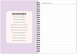 Lifestyle Planners Better Health Journal Lilac A5 104 undated pages view 2