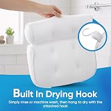 EJY01 Luxury Bath Pillow Tub Spa Cushion 3D Mesh Neck Shoulder Back Support view 7