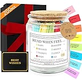 Bible Verse Jar 200pcs 8 Emotions for Daily Encouragement,Valentines Day Gifts for Her,Prayer Jar Confirmation Gift for Teen Girls,Birthday Gift for Mom,Teacher Appreciation Christian Gifts for Women