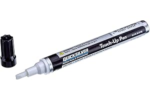 Quicksilver 8M0137092 Mercury Phantom Black Paint Pen – 0.3 Fl Oz Touch-Up Pen
