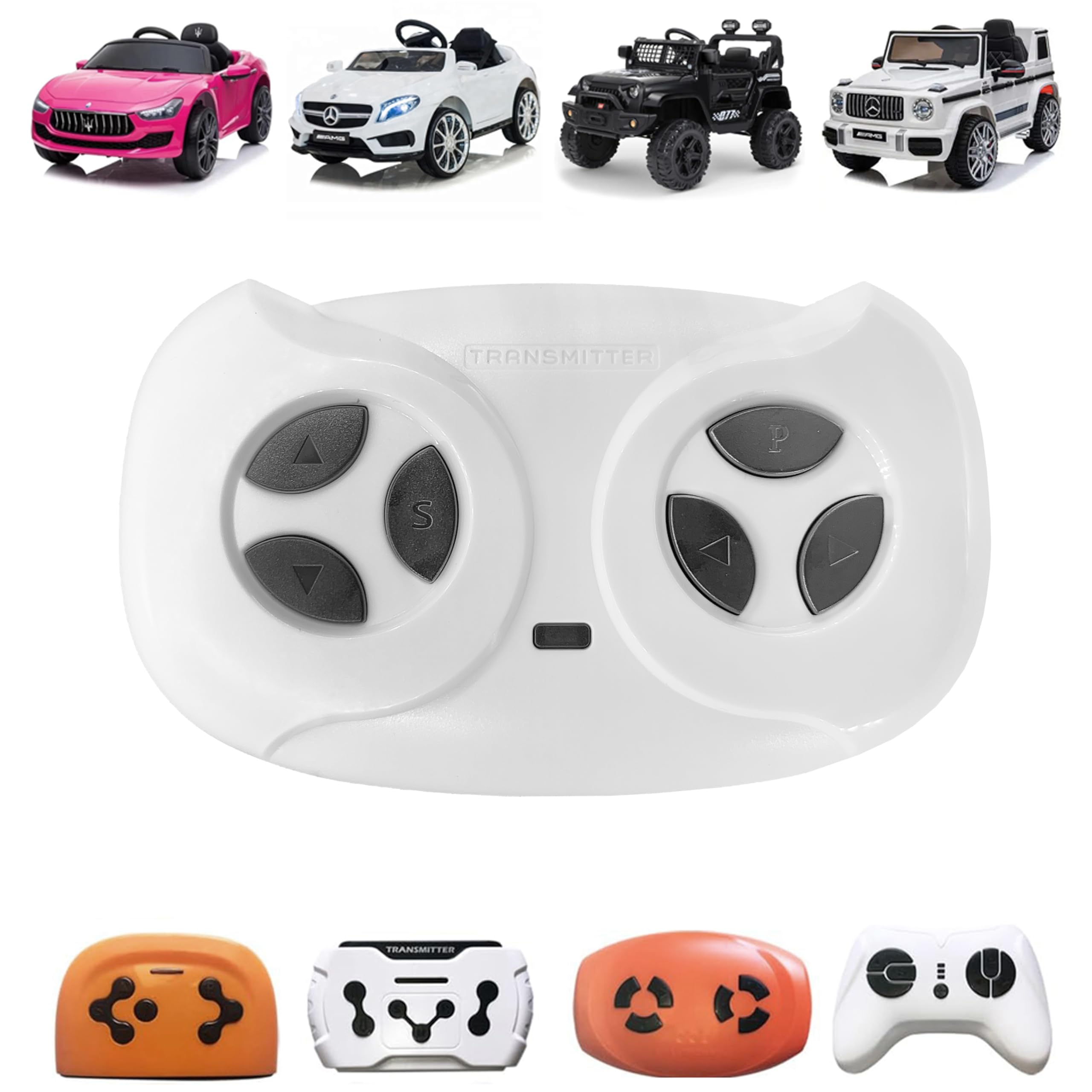 Photo 1 of JR1602FCC 2.4Ghz Bluetooth Remote Control for Power Wheels,Remote Transmitter Control Box Kit for Kids Ride On Toys Car Turck SUV ATV Replacement Parts