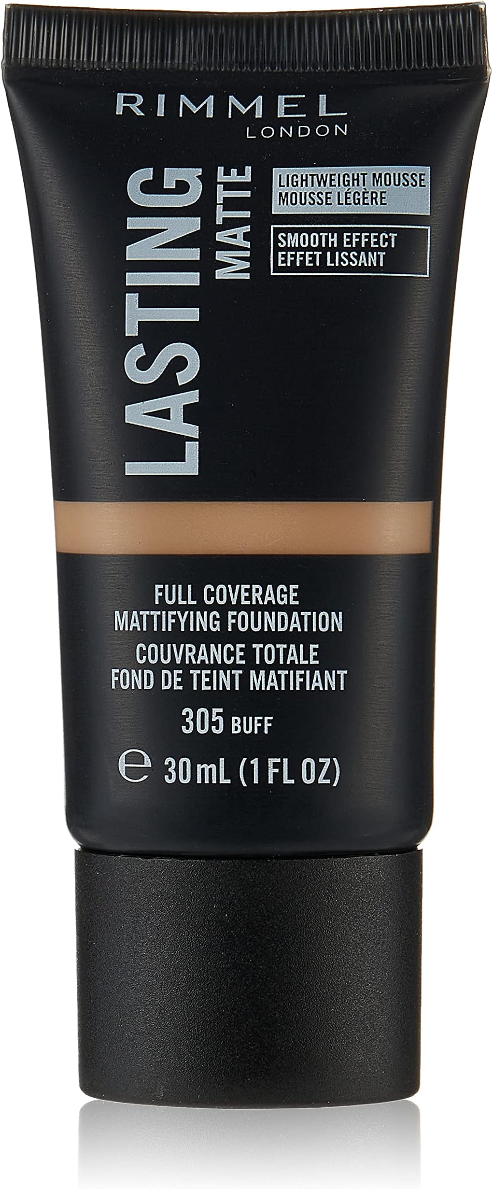 Rimmel Lasting Matte Full Coverage Foundation 30ml 305 Buff