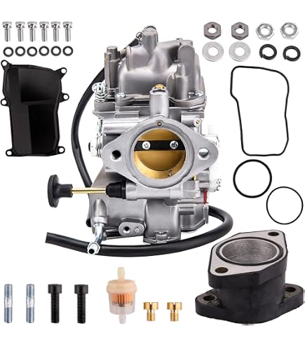 MOTOKU Vergaser Für Yamaha Wolverine 350 YFM350FX & Big Bear 350 YFM350FW ATV – Ersatzvergaser
