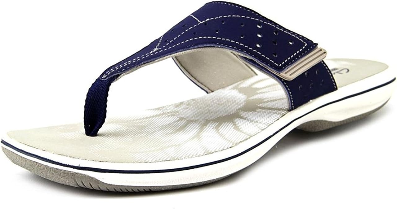 clarks brinkley star flip flop