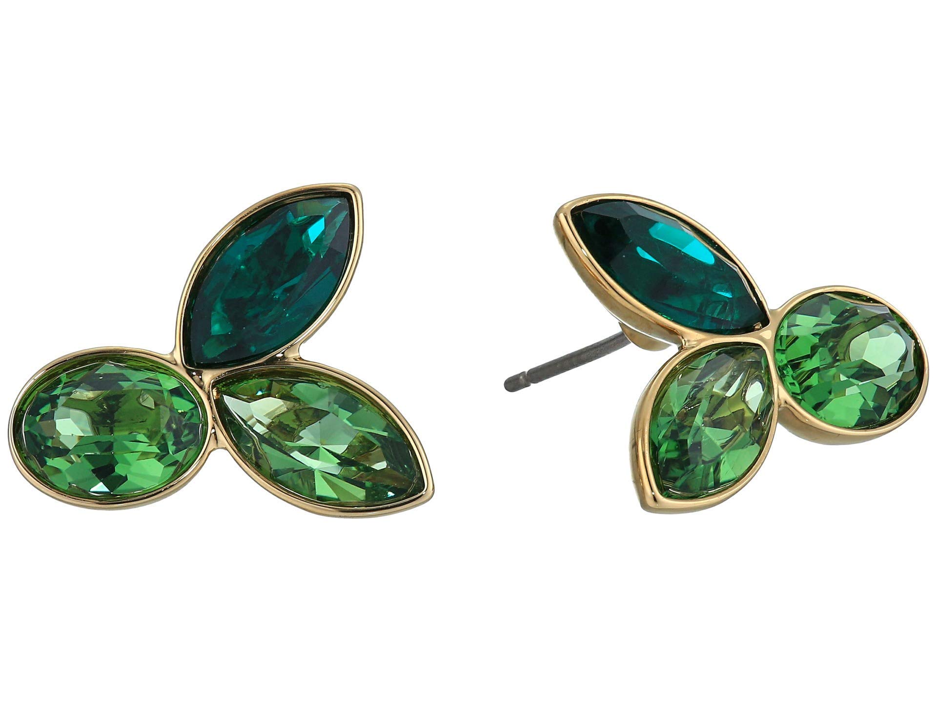 Swarovski Bamboo Pierced Earrings Studs