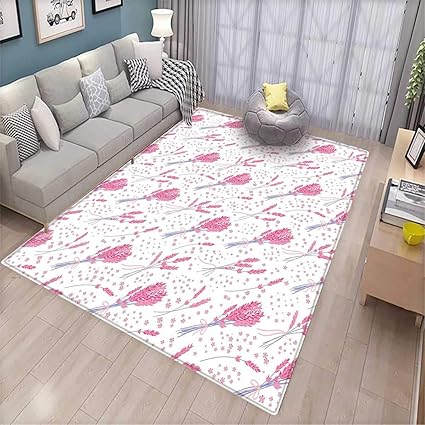 Amazon Com Lavender Area Rugs For Bedroom Vintage Hand