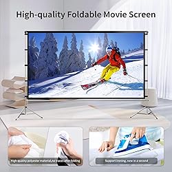 Projector Screen Outdoor, Vamvo Portable Projectors