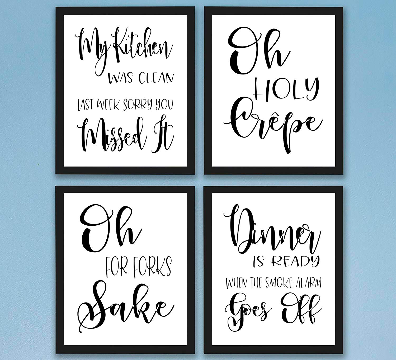Inexpensive Thenamestore Kitchen Quotes And Sayings Art Prints Set Of Four Photos 8x10 Unframed Great Gift For Kitchen Decor Kitchen Pictures Or Kitchen Wall Art The Newest Sice Si Org