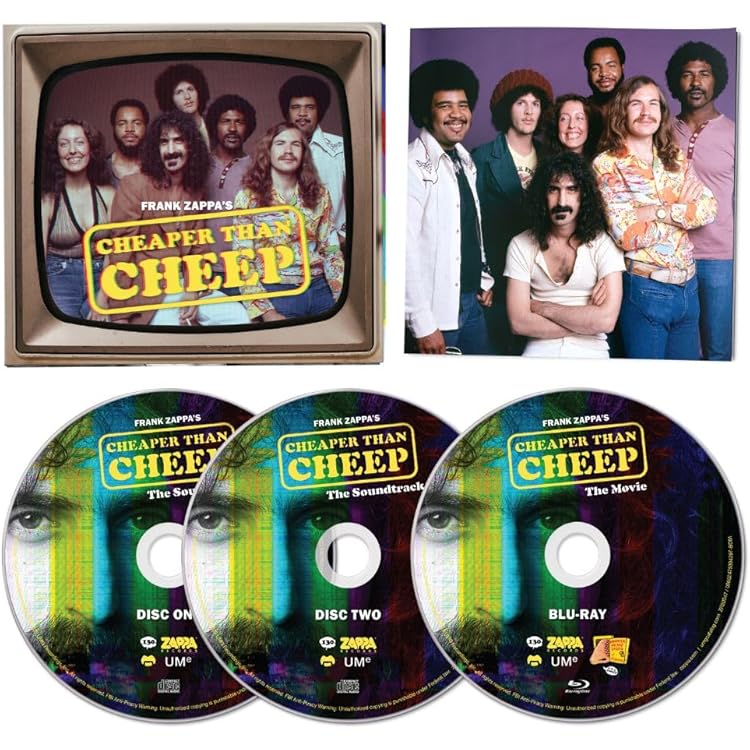 Siip　CD　 Blu-ray The Frank Zappa Special: 1974 / Cheaper Than Cheep (2CD + Blu-Ray