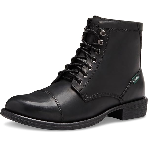 New Born Ryker Men\'s Black Leather Chukka Lace Up Boots Size 8 Amazon.com | BORN Men main image 4