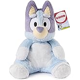 GUND Official Bluey Oh So Snuggly Plush, Bluey Plushies, Stuffed Animal Sensory Toy for Babies and Toddlers, Blue, 12.5”