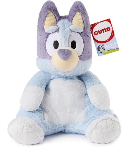 Amazon.com: GUND Bluey Sustainably Soft Bluey 13-Inch Plush Toy