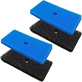 2 Sets Replacement Pond Filter Pads for Outdoor Ponds - Coarse and Fine Pond Filter Media for Pond 871980305528 Compatible with 52231 and 52229 Filter Box, Sponge Filters Replacement for Fish Ponds