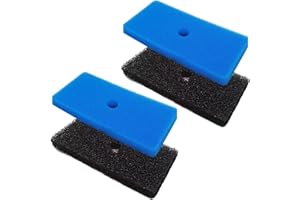 HAVANSIDY 2 Sets Replacement Pond Filter Pads for Outdoor Ponds - Coarse and Fine Pond Filter Media for Pond 871980305528 Compatible with 52231 and 52229 Filter Box, Sponge Filters Replacement for Fish Ponds