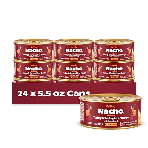 MADE BY NACHO PREMIUM MINCED WET CAT FOOD...
