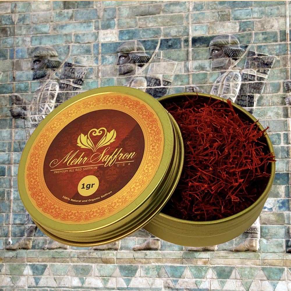 Mehr Saffron, Premium All Red Saffron / 1gram Corked Jar Buy Online
