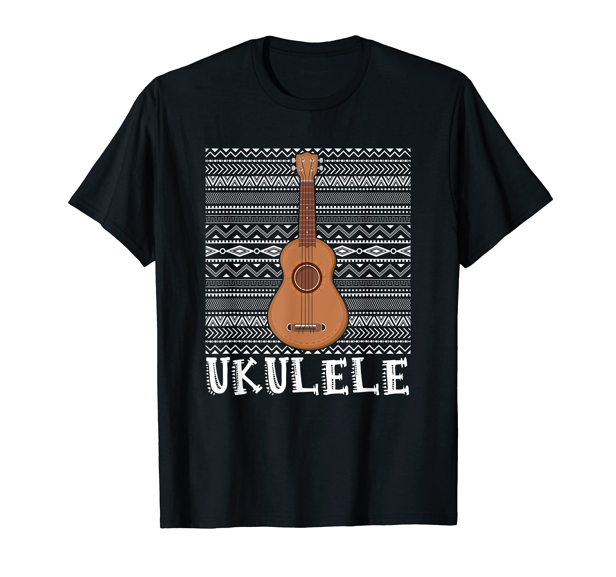 Ukulele Hawaii Musician Hawaiian Guitar Acoustic Uke Aloha T-Shirt