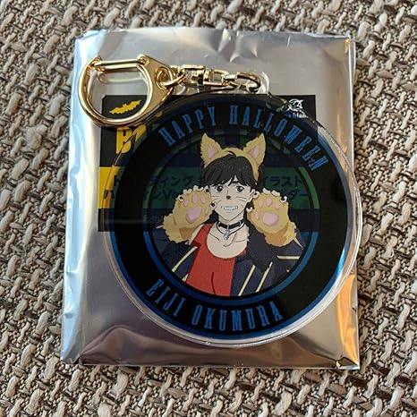 Amazon Co Jp Banana Fish バナナフィッシュ 描き下ろしイラスト ハロウィン Ver アクリルキーホルダー アクキー 奥村英二 ホビー 通販