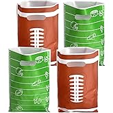 libala 50Pcs Football Goodie Bags, 6.7 * 9.8 inch Football gift bags, Favors Rugby Sports Theme Treat Bags Party Bags Decorations for Game Day Sports Events Birthday Party