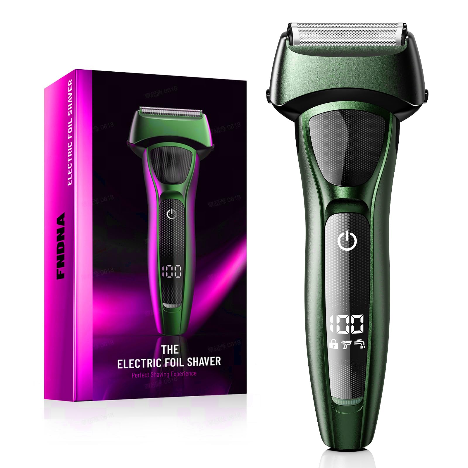 Photo 1 of FNDNA Electric Razor for Men: Rechargeable Foil Shavers - Wet & Dry Shaver for Face