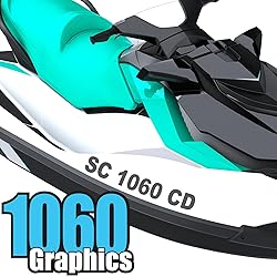 1060 Graphics - Custom Watercraft Number Decals