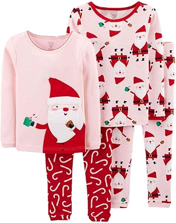 christmas baby pajamas girl