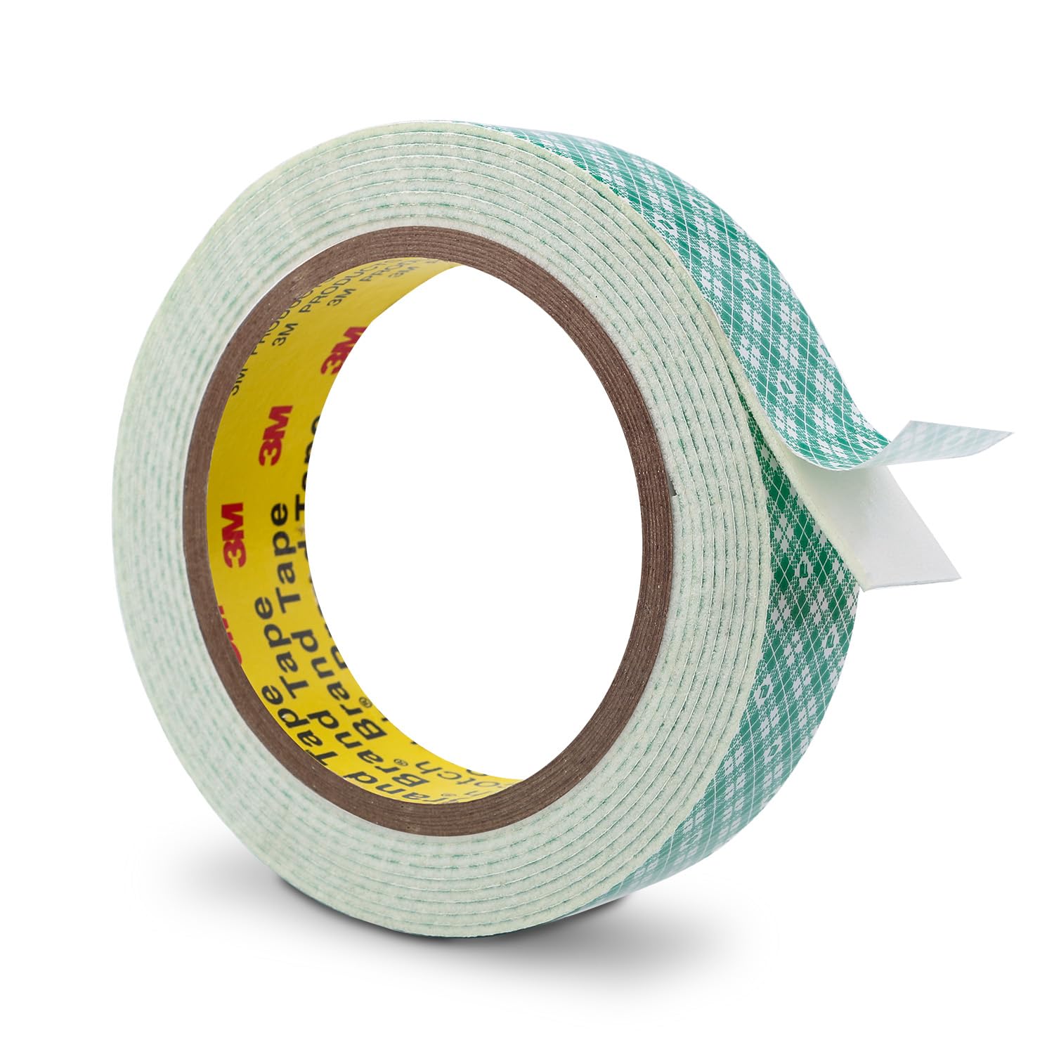 Double Sided Foam Tape Compatible with 3M 25mm x 300cm Double Coated Urethane Strong Adhesion Heavy Duty Polyurethane Adhesive Tape Packing Material White for Packing Manufacture Use Cushioning
