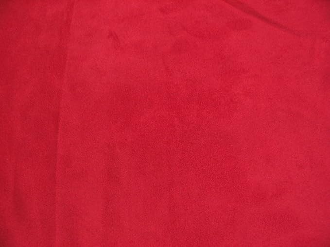 Upholstery Micro Suede Headliner Fabric by The Yard (Red)