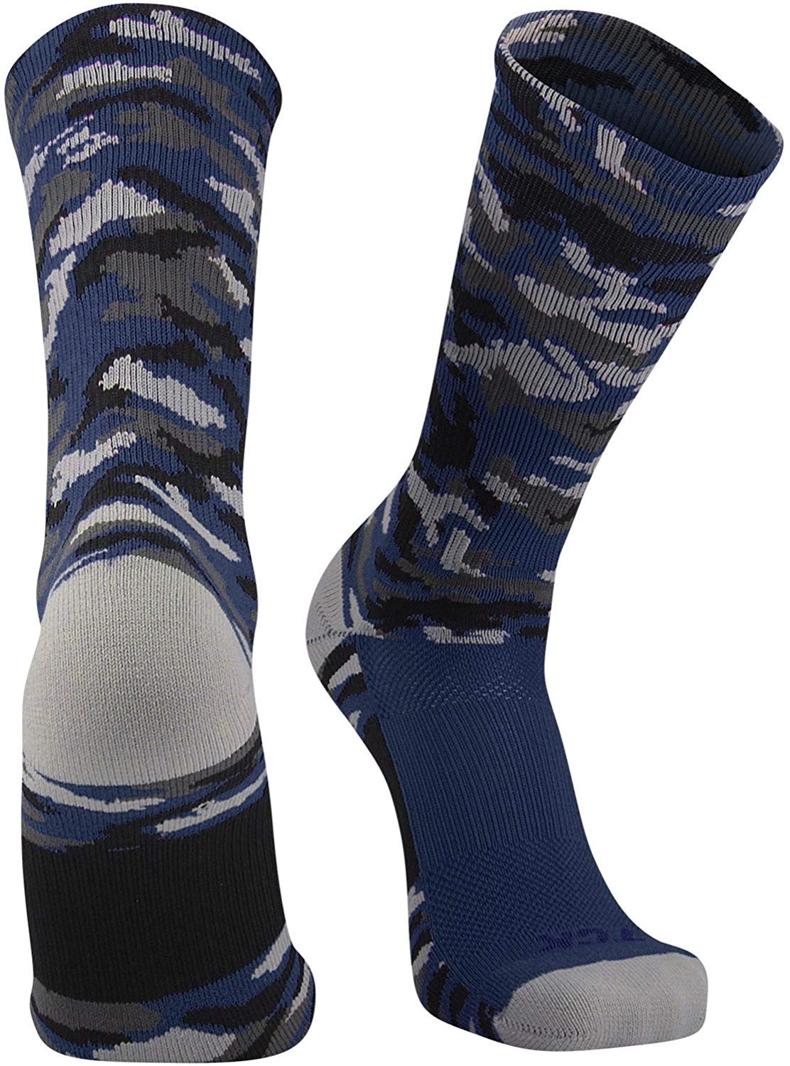 TCK Athletic Camo Crew Socks - Basketball Football Lacrosse Baseball