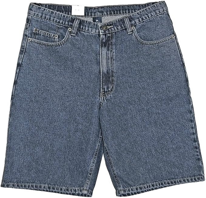 mens denim short shorts