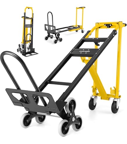 Wesco 230018 Steel Vending Machine Truck with Auto Rewind Ratchet