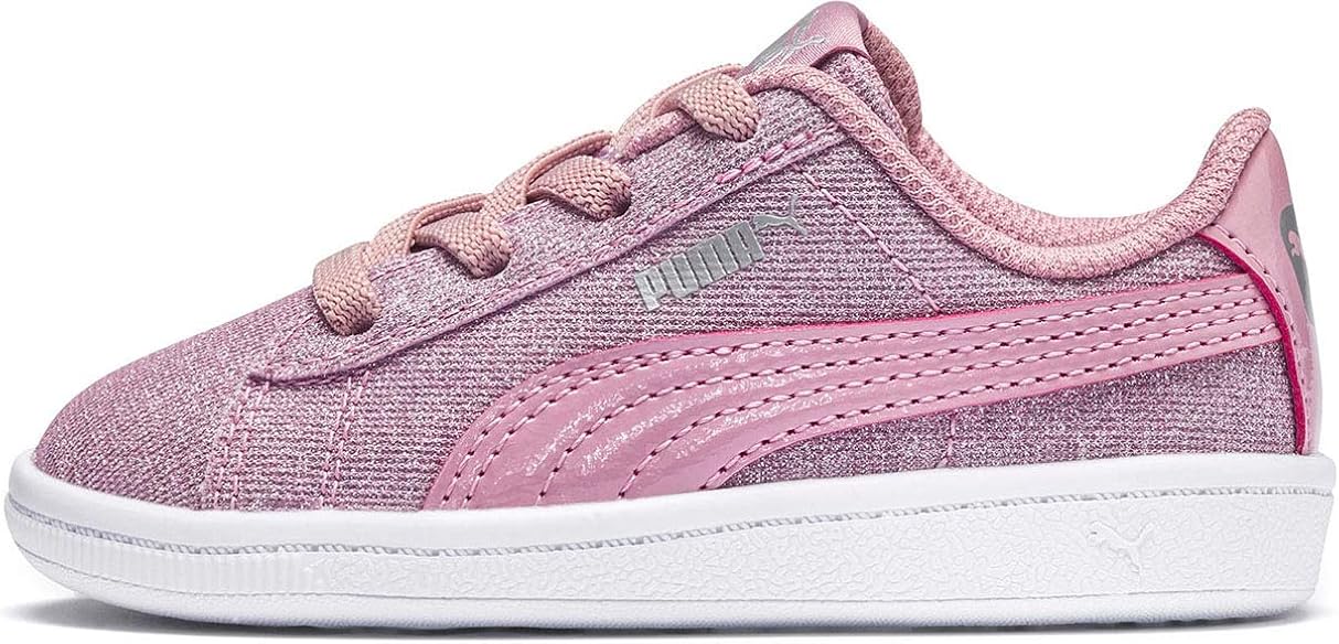 puma vikky glitz pale pink