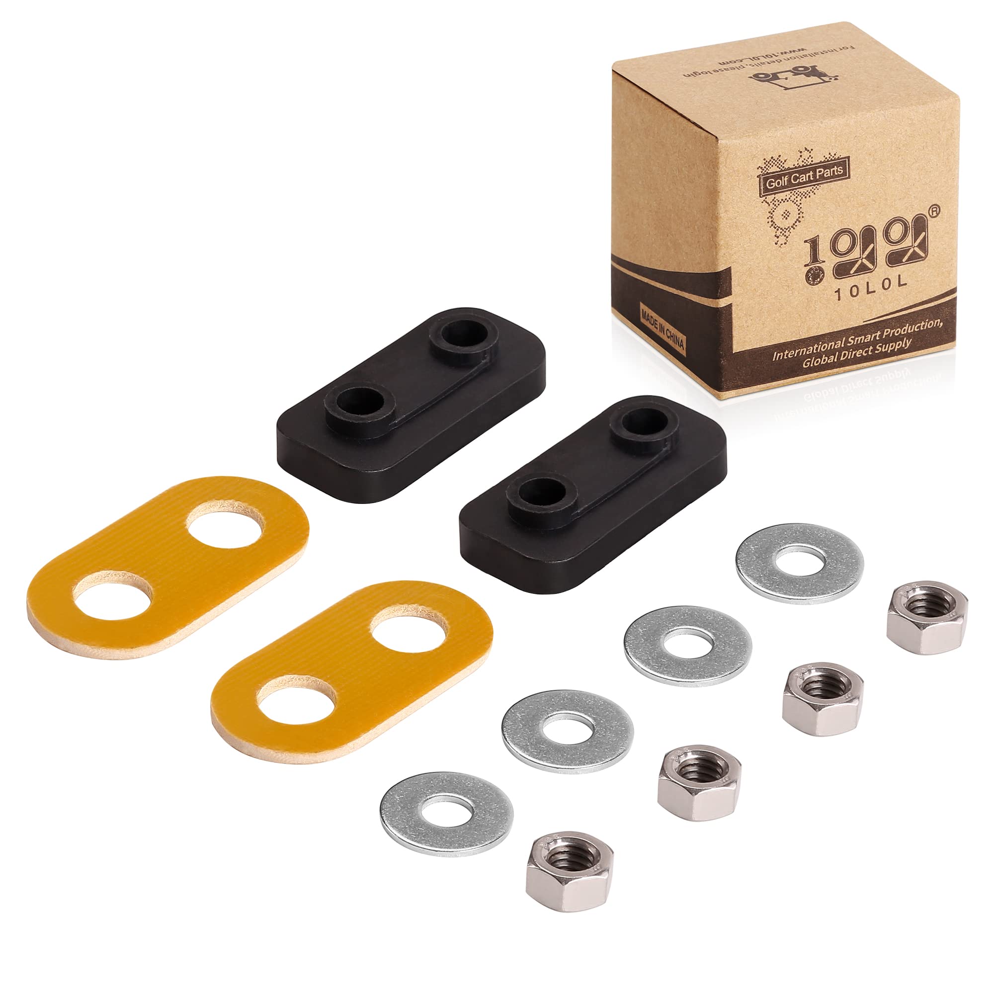 10L0L Golf Buggy Insulator Kit,1017947 Golf Cart Insulator Kit for Club Car Electric 1994-up. for Yamaha Electric G8, G9, G14 & G16