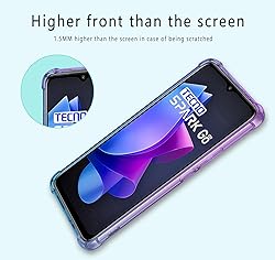 SpooQ Tecno Spark Go 2023 Case, Crystal Clear