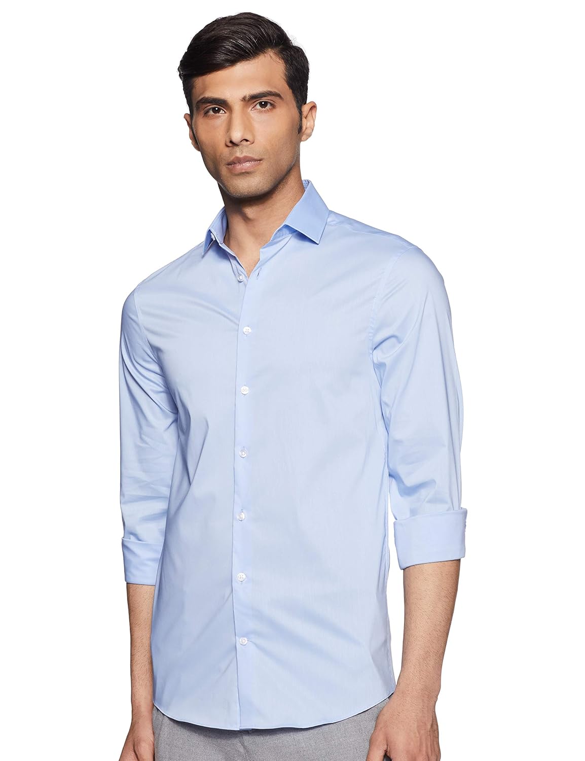 next skinny fit shirt