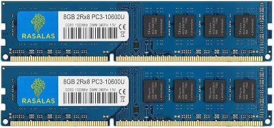 Rasalas PC3-10600 DDR3 16GB Kit (2x8GB) 1333MHz 240Pin CL9 1.5V