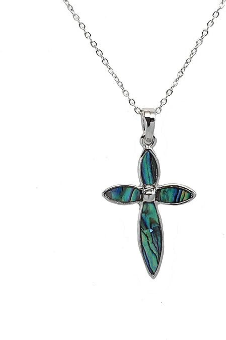 AT Storrs Wild Pearle Abalone Necklace