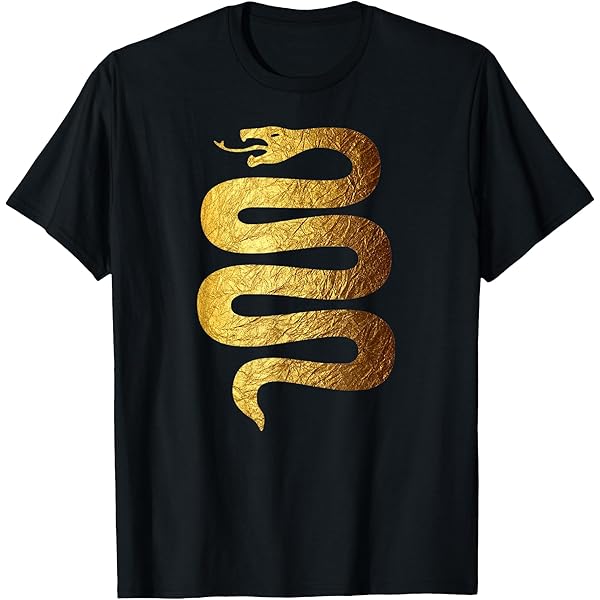 Amazon.com: Gold Snake Shirt-Reptile Snake T-Shirt for Kids