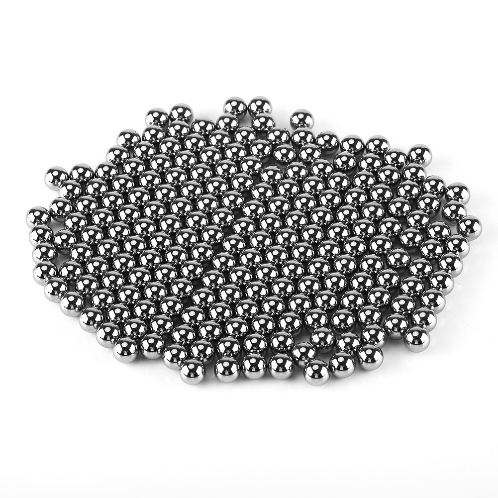 200pcs 6.35mm 1/4 inch Steel Ball G10 Precision Steel balls for Electrical Appliances, Casters, Bearings