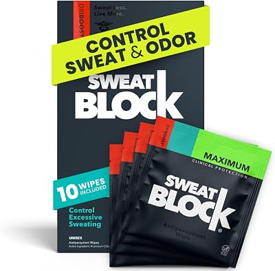 Clinical Strength Deodorant Wipes Unscented 10 ct