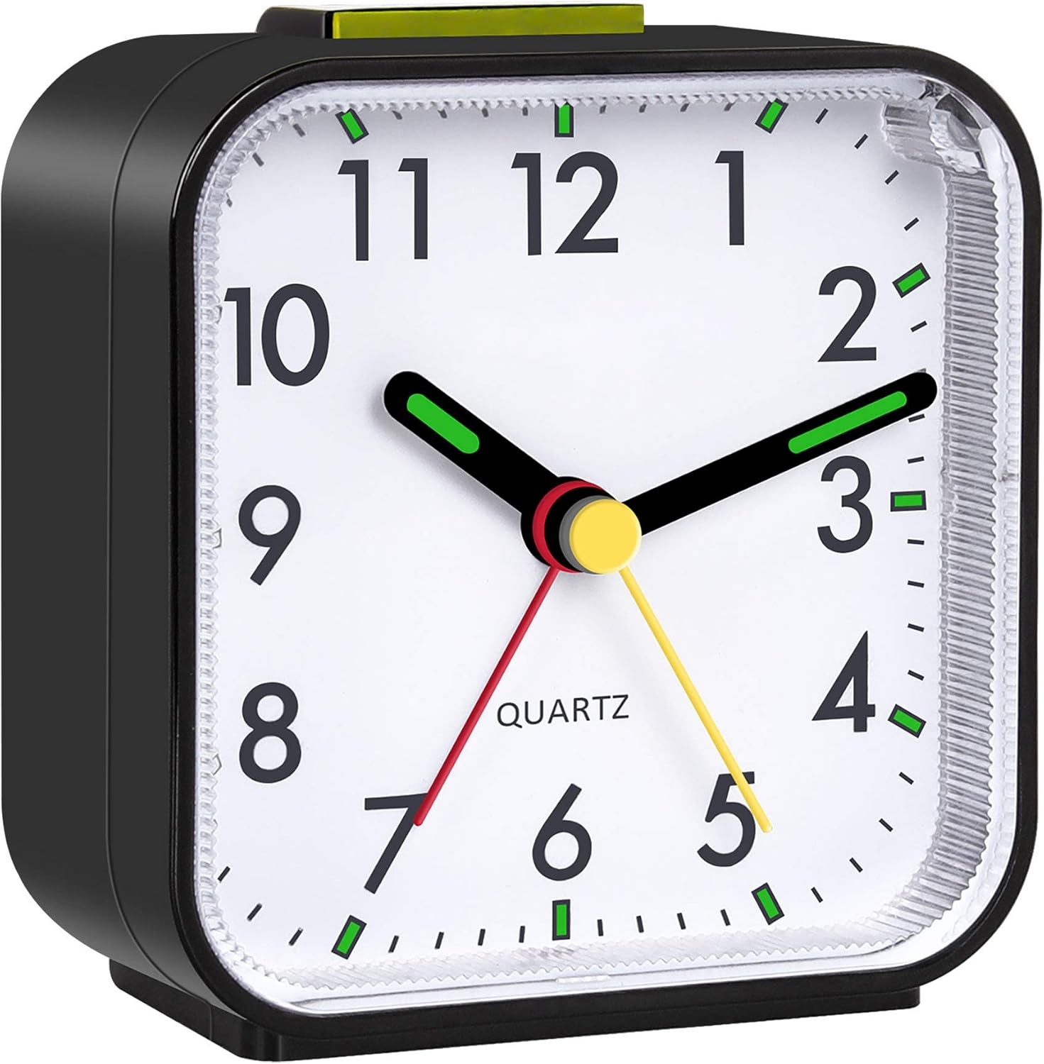 Amazon.co.jp： 目覚まし時計 置き時計 卓上時計 連続秒針 クロック アナログ式 クオーツ シンプル 大音量 夜光 おしゃれ 静か