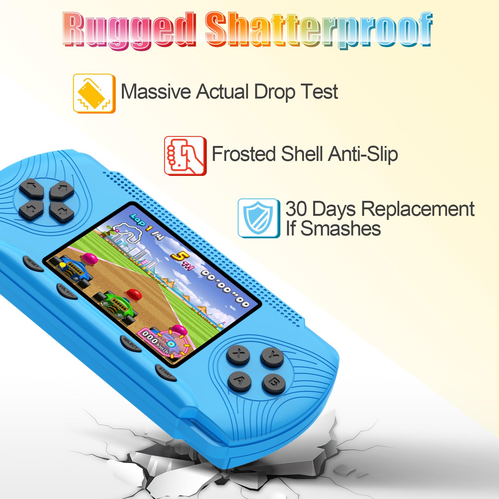 Handheld Games for Kids, Handheld Game Console Built-in 258 Video Games, 3