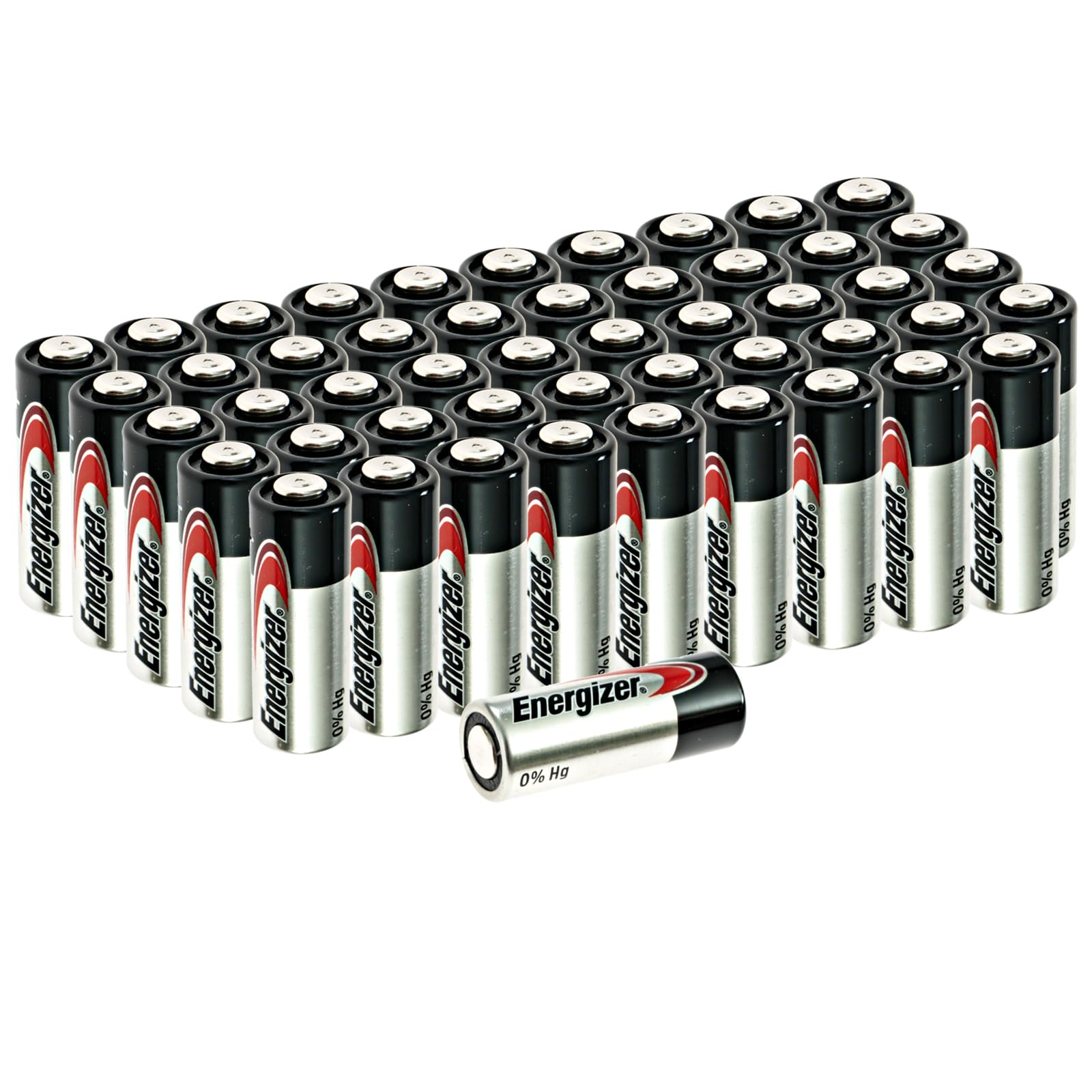 Synergy Digital Replacement Batteries, Compatible with GP 23A Battery, (Alkaline, 12V, 33 mAh) Ultra High Capacity, Combo-Pack Includes: 50 x A23 Batteries