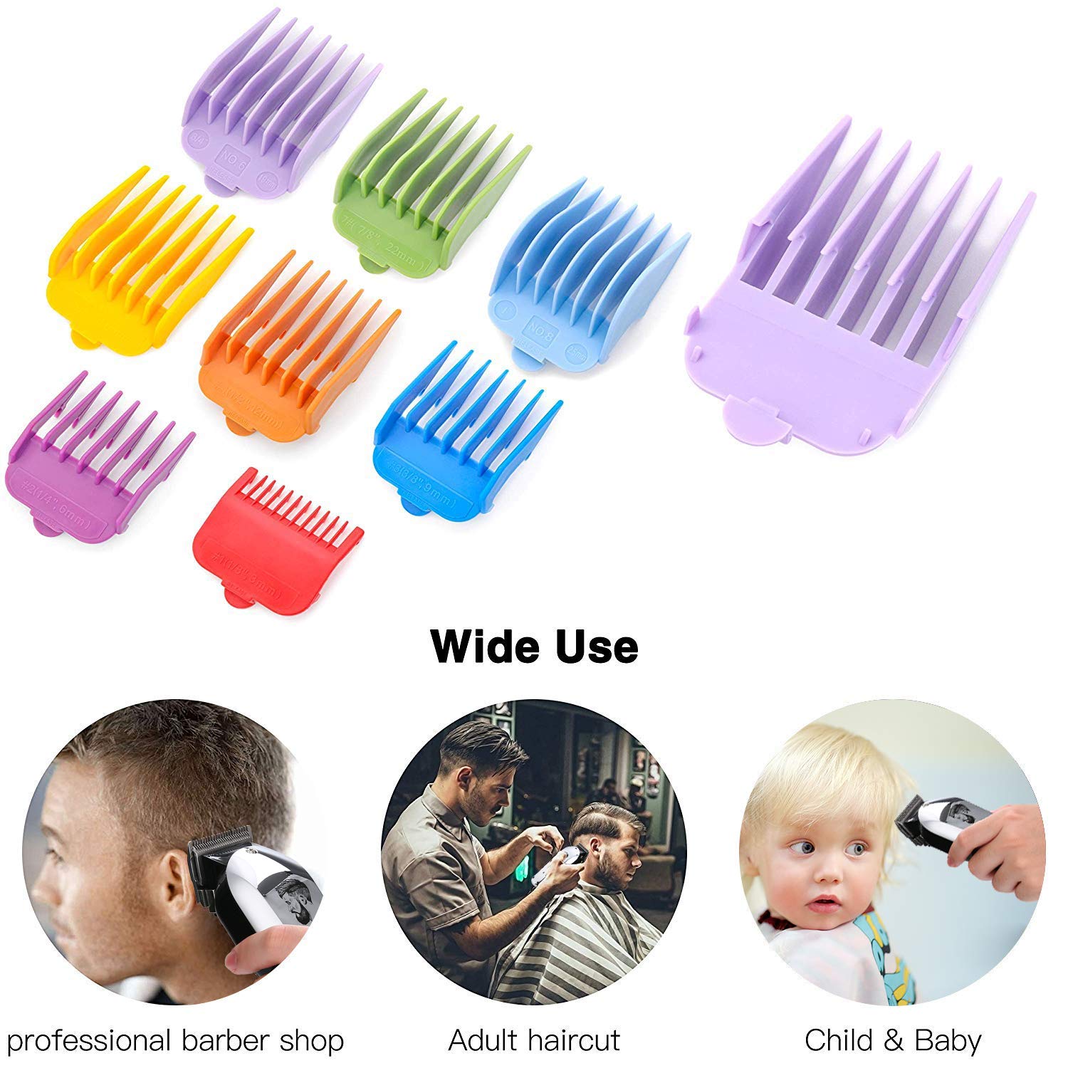 Professional Cordless Hair Clipper for Men Hair Haircuttings Kit Mustache Body Grooming Kit Rechargeable Hair Trimmer for Men Stylists Barbers Kids Home (silver): Beauty